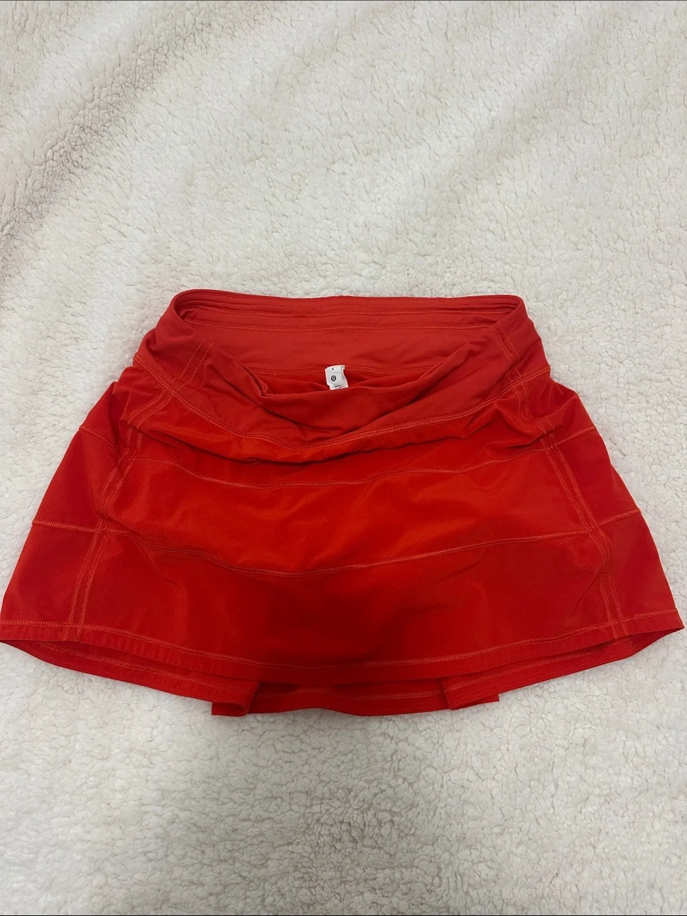 Lululemon Pace Rival Skort Red